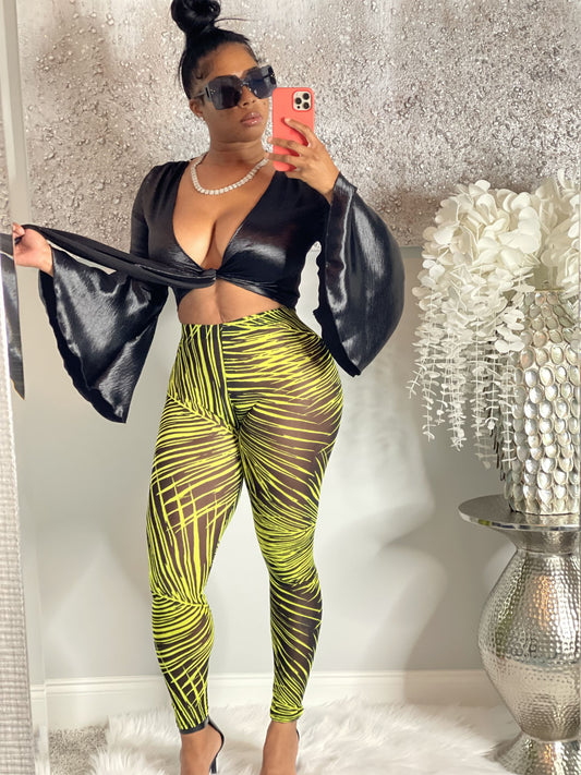 Green Light Special Leggings