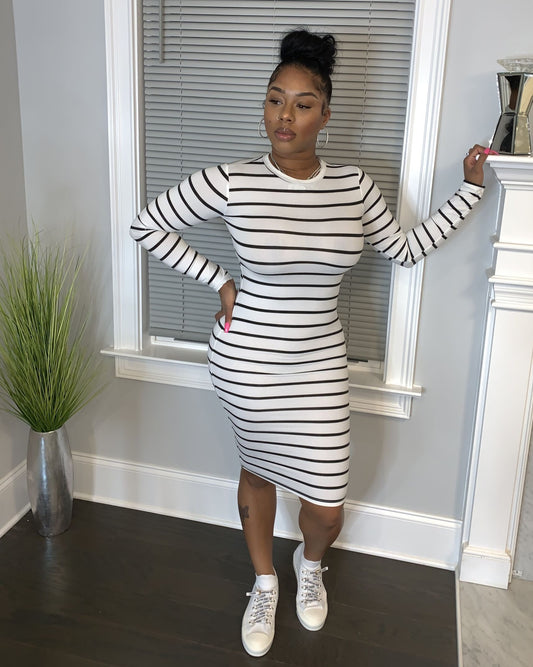 All In The Name Of Love Dress - White