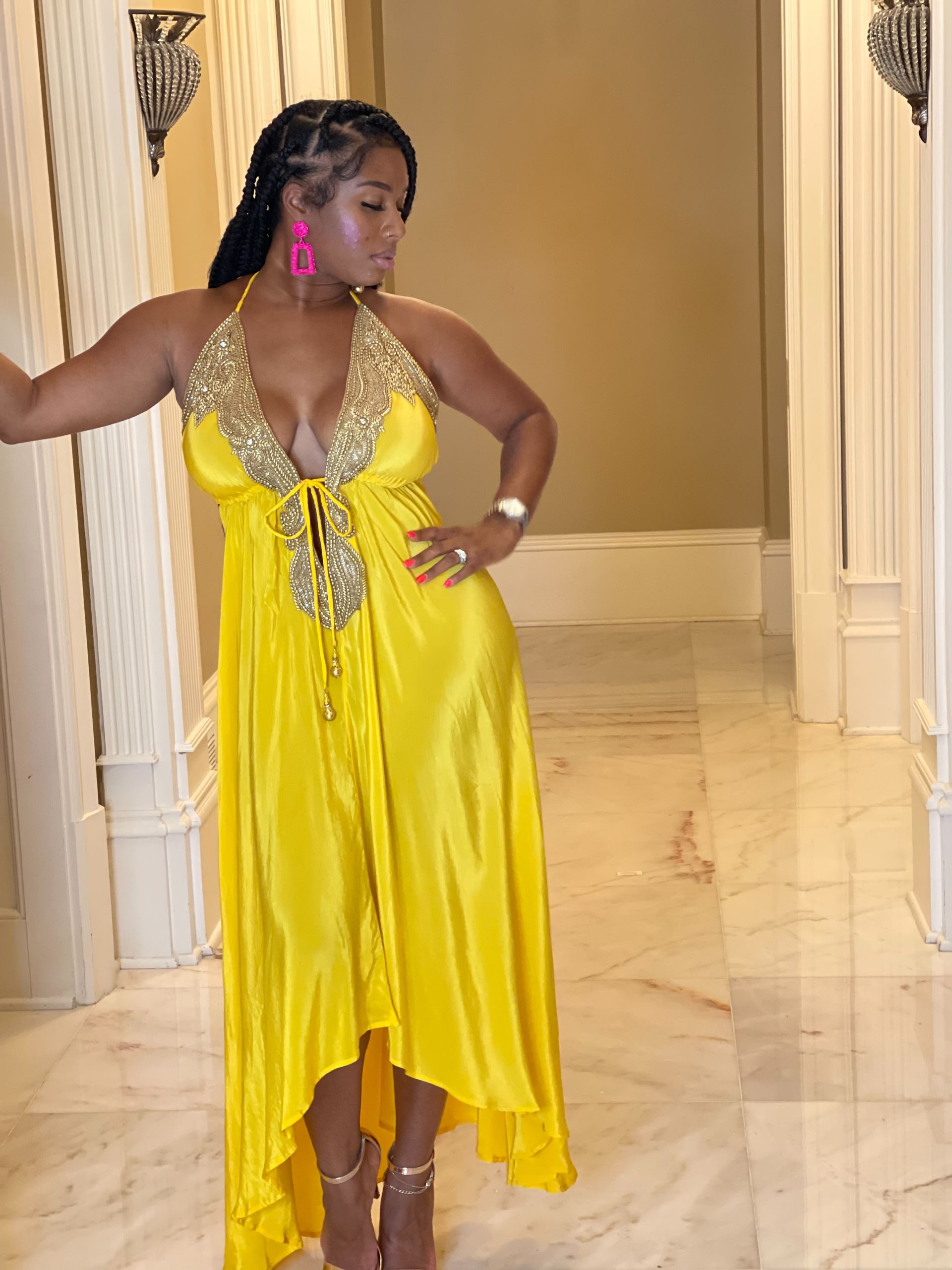 Goddess dress – Taaj Cyrene
